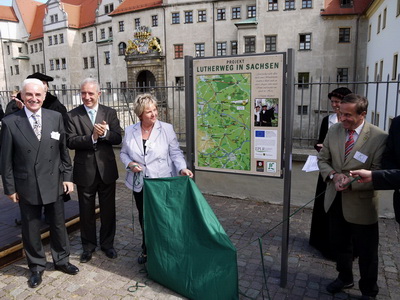 Er�ffnung Lutherweg